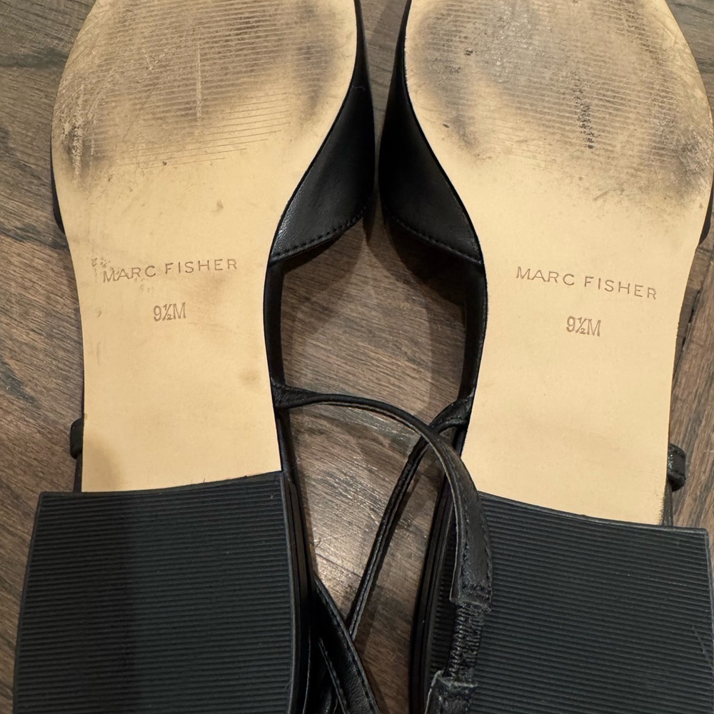 Marc Fisher Dela Closed Toe Slingback Dress Flats size 9.5 - Picture 8 of 10